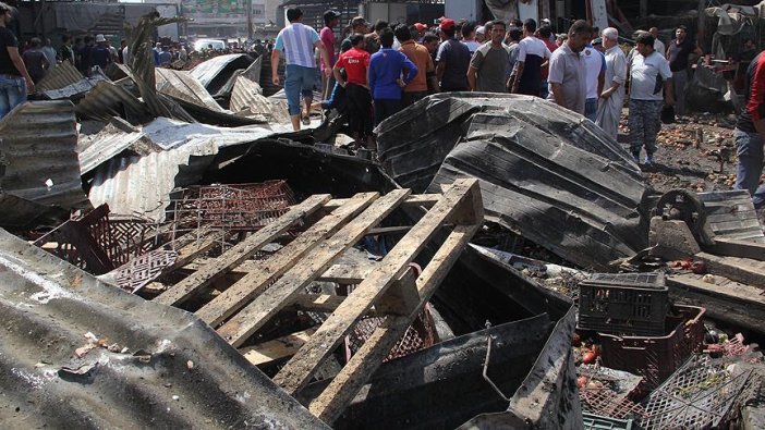 Halk pazarına bombalı saldırı: 10 ölü