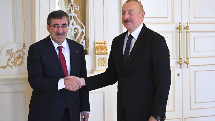 Cumhurbaşkanı Yardımcısı Yılmaz, Azerbaycan Cumhurbaşkanı Aliyev ile neden görüştü?