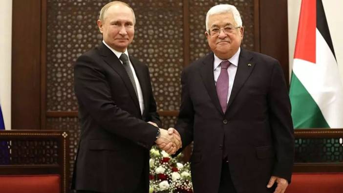 Putin ve Filistin Devlet Başkanı bir araya geldi!