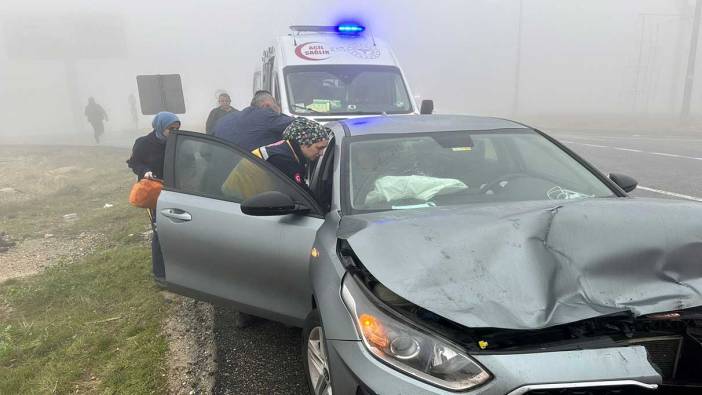 Mardin'de zincirleme trafik kazası: 3 yaralı