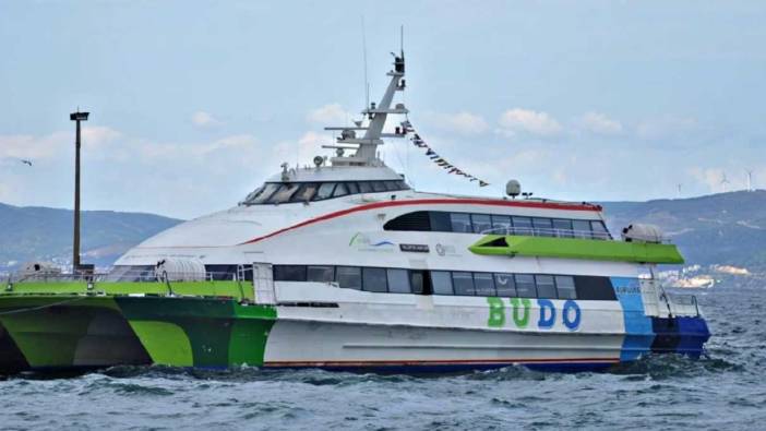 Deniz ulaşımına hava engeli: BUDO seferlerinde iptaller