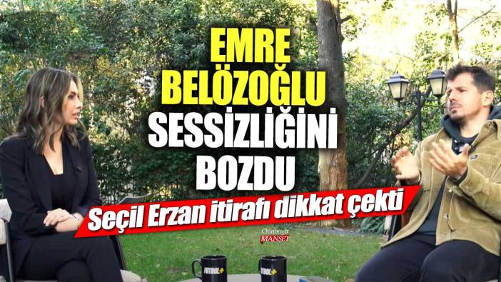 Emre Belözoğlu sessizliğini bozdu! Seçil Erzan itirafı dikkat çekti