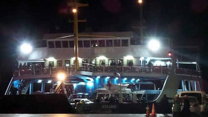Çanakkale'de feribot seferleri iptal