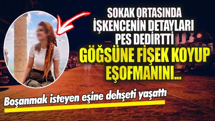 Ankara’da sokak ortasında işkencenin detayları pes dedirtti! Göğsüne fişek koyup eşofmanını