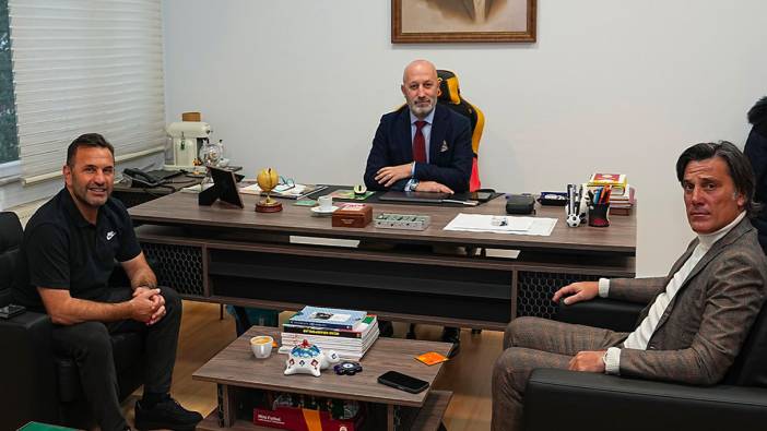 Montella Galatasaray’ı ziyaret etti
