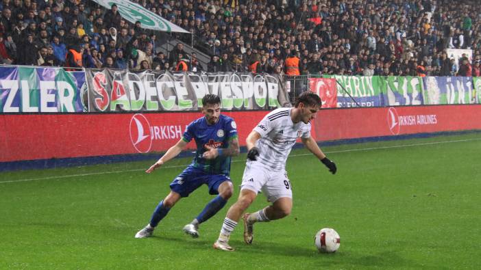 Beşiktaş, Çaykur Rizespor'u 4-0'lık skorla mağlup etti