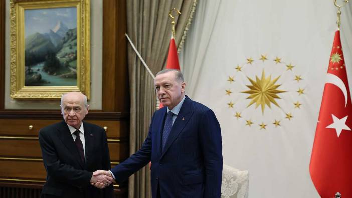 Külliye’de kritik görüşme: Cumhurbaşkanı Erdoğan, Bahçeli'yi kabul etti