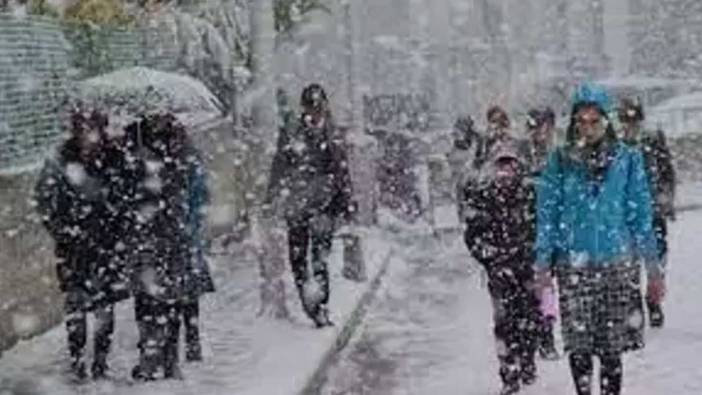 Tunceli'de kar nedeniyle eğitime yarın ara verildi