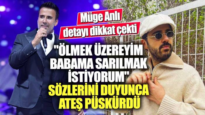 Emrah'ın oğlu Tayfun Erdoğan "Ölmek üzereyim babama sarılmak istiyorum" sözlerini duyunca ateş püskürdü! Müge Anlı detayı dikkat çekti