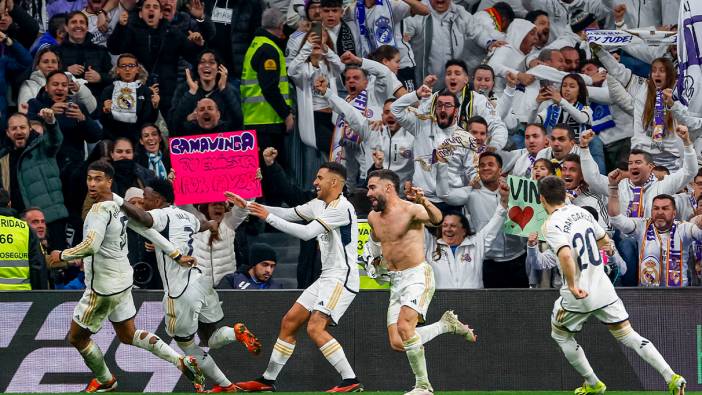 Real Madrid’den muhteşem dönüş