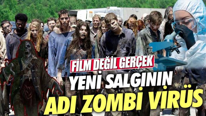 Film değil gerçek! Yeni salgının adı zombi virüs