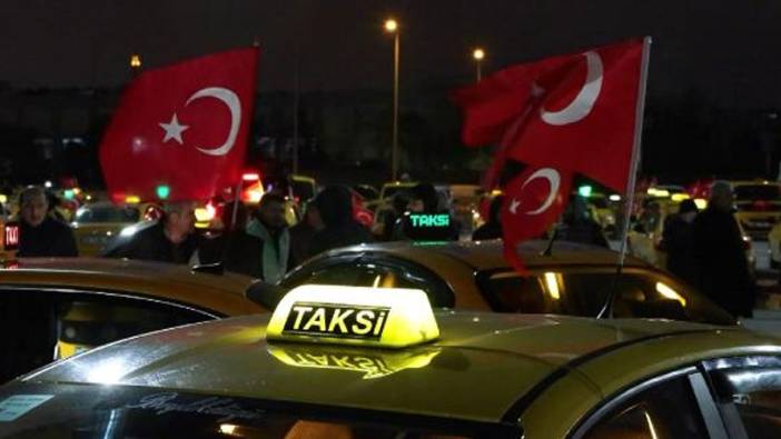 Fatih'te taksiciler şehitleri andı