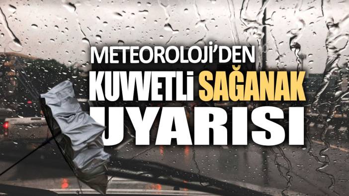Meteoroloji'den 10 il için sarı kodlu alarm verildi: İstanbul o tarihten itibaren...