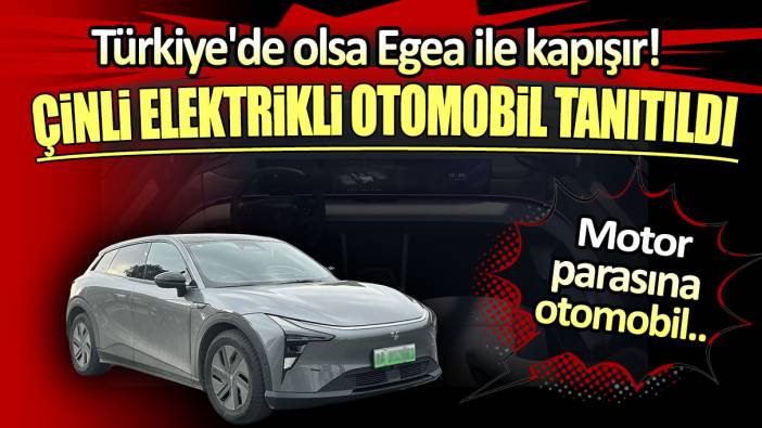 Türkiye'de olsa Egea ile kapışır: Motor parasına otomobil... Çinli elektrikli otomobil devi 'Yue 01' tanıtıldı!