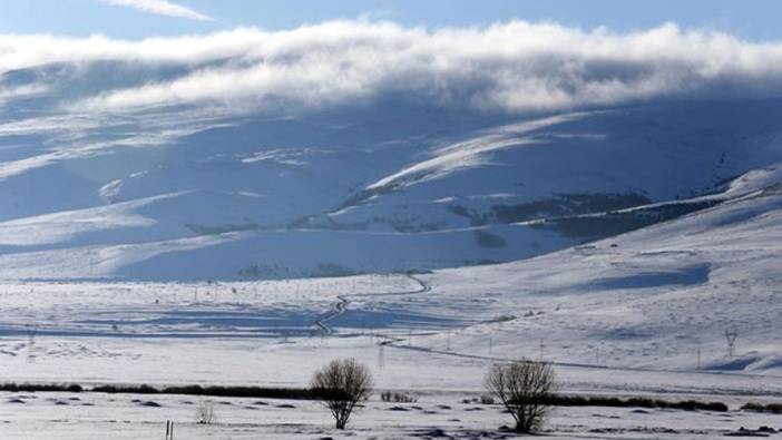 Doğu Anadolu bölgesindeki 5 şehirde kar ve soğuk hava etkili oldu