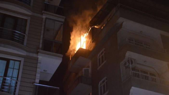Sinop’ta beş katlı binada korkutan yangın