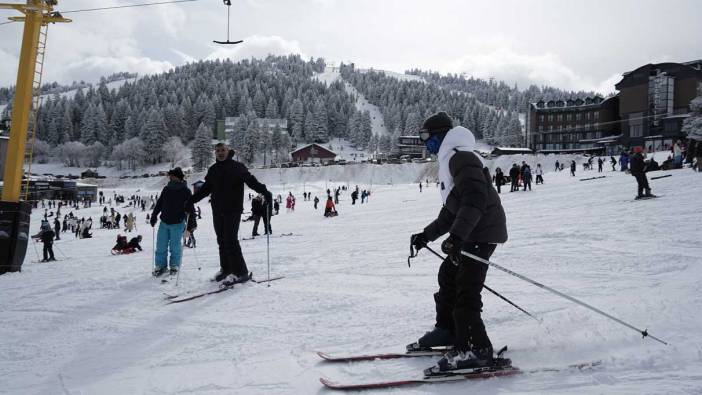 Uludağ’da tatil yoğunluğu