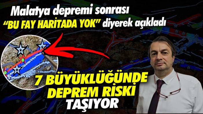 Prof. Dr. Şenol Hakan Kutoğlu Malatya depremi sonrası "Bu fay haritada yok” diyerek açıkladı! 7 büyüklüğünde deprem riski taşıyor