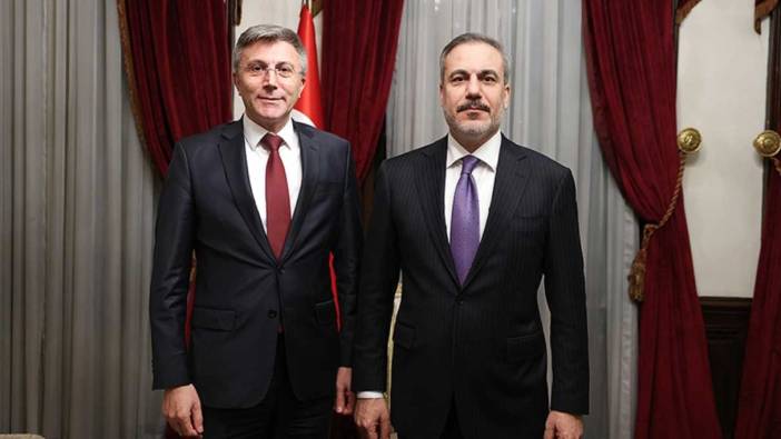 Bakanı Fidan, HÖH Partisi Lideri Mustafa Karadayı ile görüştü