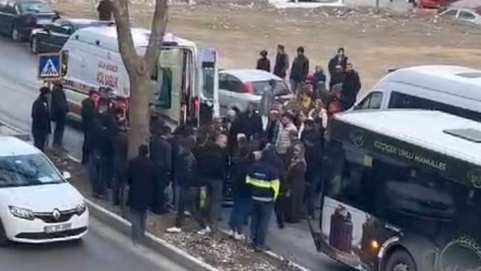 Elazığ'da otobüsün çarptığı çocuk ağır yaralandı