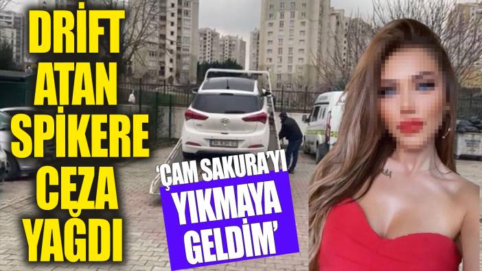İstanbul’da “drift” yapan spiker trafikten men edildi
