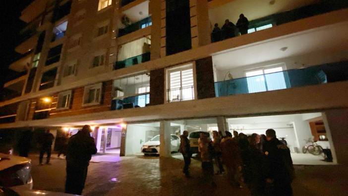 Aydın'da genç bir kız 3.kattan beton zemine düştü
