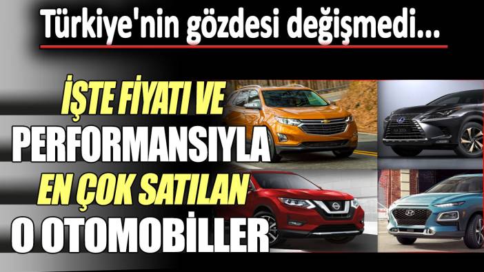 Türkiye'nin gözdesi değişmedi... İşte fiyatı ve performansıyla en çok satılan o otomobiller