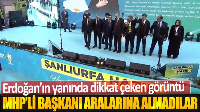 AKP'li başkanlar, MHP’li başkanı aralarına almadı! O anlar görüntülendi