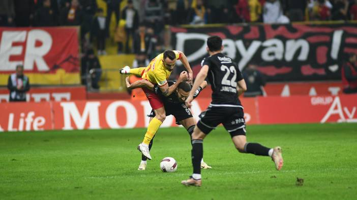 Beşiktaş, Kayserispor ile 0-0'lık skorla berabere kaldı