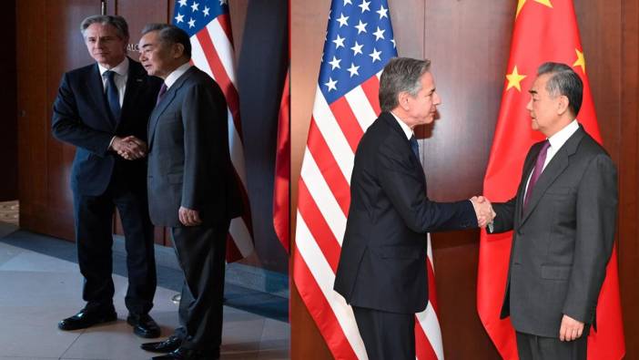 Münih'te ABD Dışişleri Bakanı Blinken ile Çinli mevkidaşı Wang, biraraya geldi