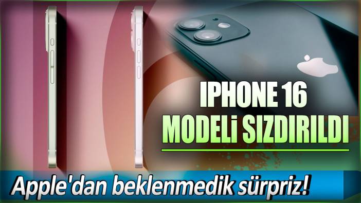Apple'dan beklenmedik sürpriz: iPhone 16 modeli sızdırıldı!