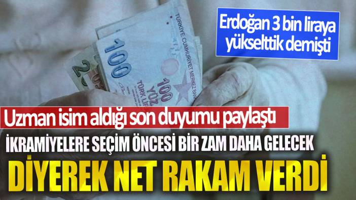 Erdoğan 3 bin liraya yükselttik demişti! Uzman isim aldığı son duyumu paylaştı: İkramiyelere seçim öncesi bir zam daha gelecek diyerek net rakam verdi