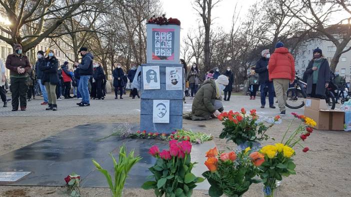 Hanau katliamı kurbanları, Berlin'de 4. yıl dönümünde anıldı!