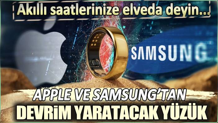 Samsung ve Apple'dan devrim yaratacak yüzük! Akıllı saatlerinize elveda deyin...