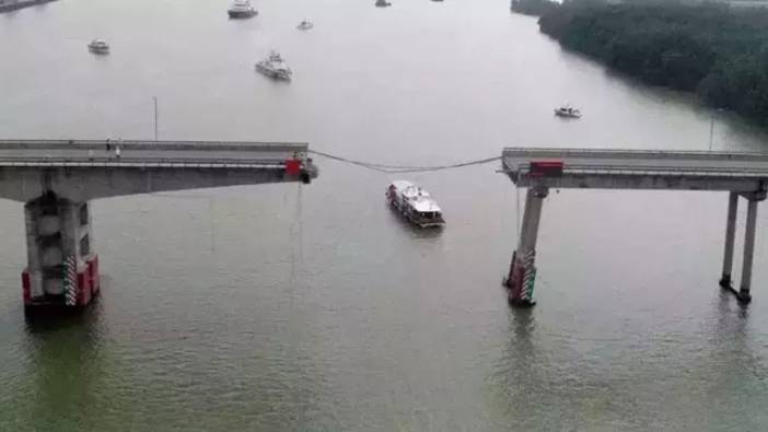 Çin'deki köprü kazasında can kaybı 5'e yükseldi