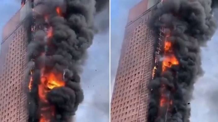 Çin'de gökdelen faciası: Yangında 15 kişi hayatını kaybetti!