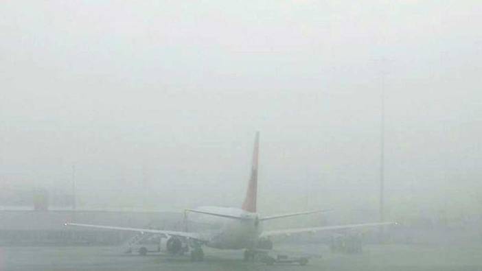 İstanbul Sabiha Gökçen Havalimanı'nda uçuşlara hava engeli