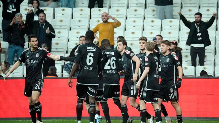 Beşiktaş Konyaspor'u 2-0'lık skorla mağlup etti