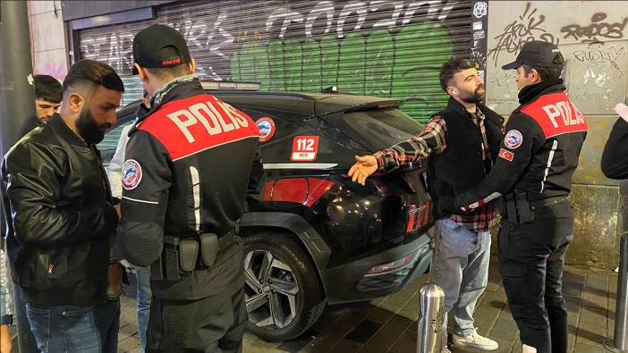 Beyoğlu polisinden 'Şok Uygulaması': 10 kişi gözaltına alındı