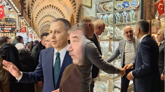 İçişleri Bakanı Yerlikaya Kapalı Çarşı ve Mısır Çarşısını ziyaret etti