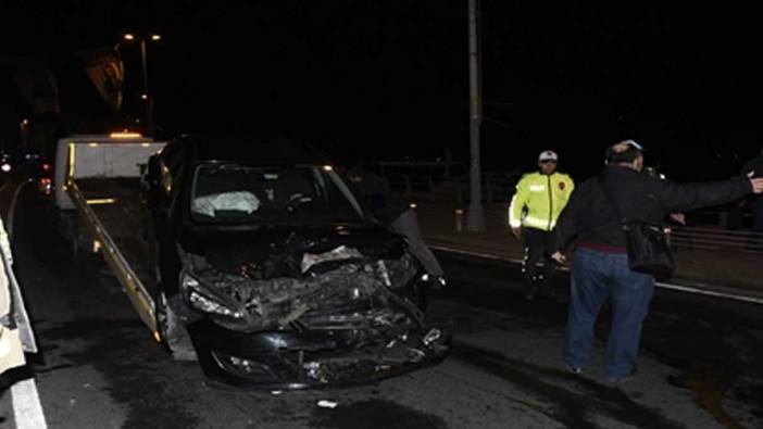 Sarıyer’de ters yola giren araç kaza yaptı: 7 yaralı