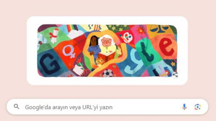 Google'dan Dünya Kadınlar Günü'ne özel "doodle"