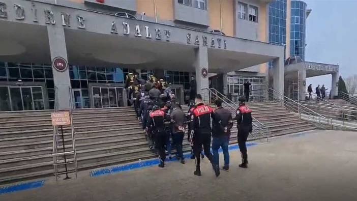 Edirne’de dolandırıcı operasyonunda 12 tutuklama