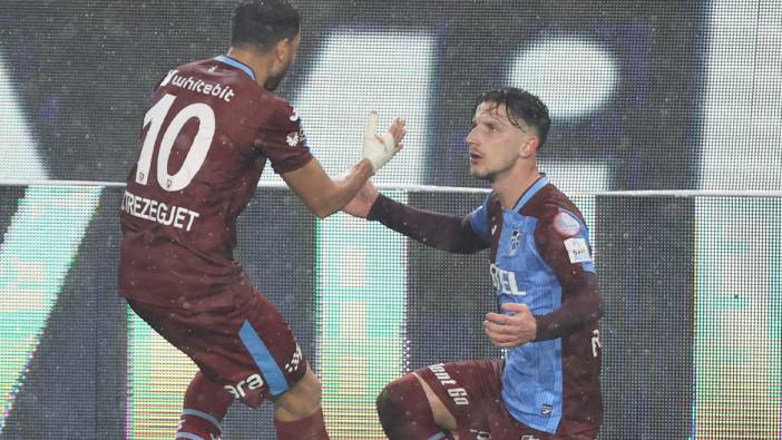 Trabzonspor Fatih Karagümrük'ü 5-1'lik skorla mağlup etti