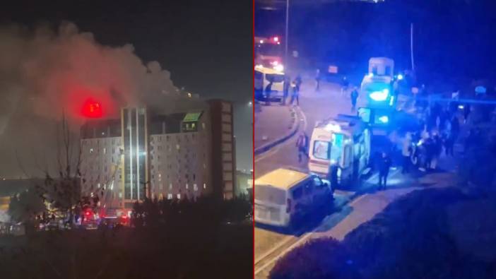Esenyurt’ta korkutan yangın: 11 katlı rezidansta 40 kişi mahsur kaldı!
