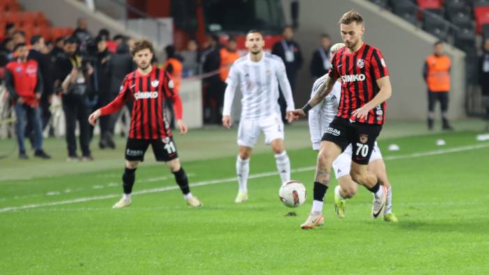 Beşiktaş Gaziantep FK'ya 2-0'lık skorla mağlup oldu