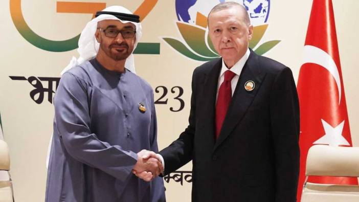 Erdoğan BAE Devlet Başkanı Al Nahyan ile görüştü