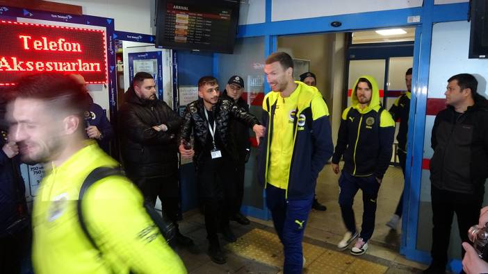 Fenerbahçe Trabzon'a geldi