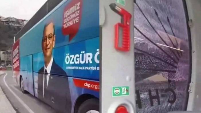 Valilikten CHP'nin miting otobüsüne taş atılmasına ilişkin açıklama