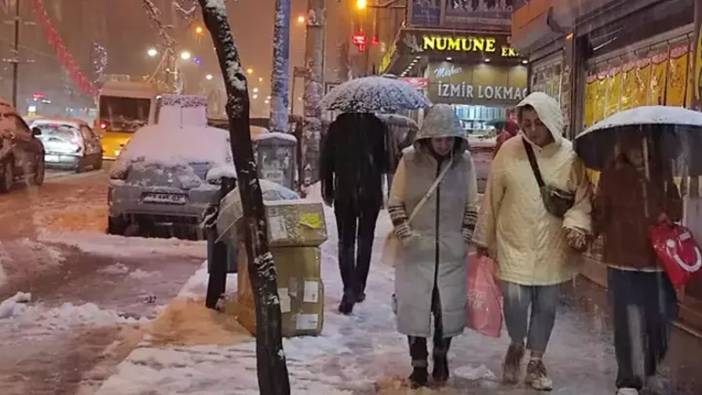 Van'da kar yağışı etkili oldu! Okullar tatil edildi